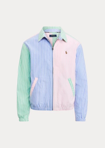 Chaquetas Polo Ralph Lauren Hombre Rosas / Azules / Verdes - The Bayport Fun - BTEIV8134